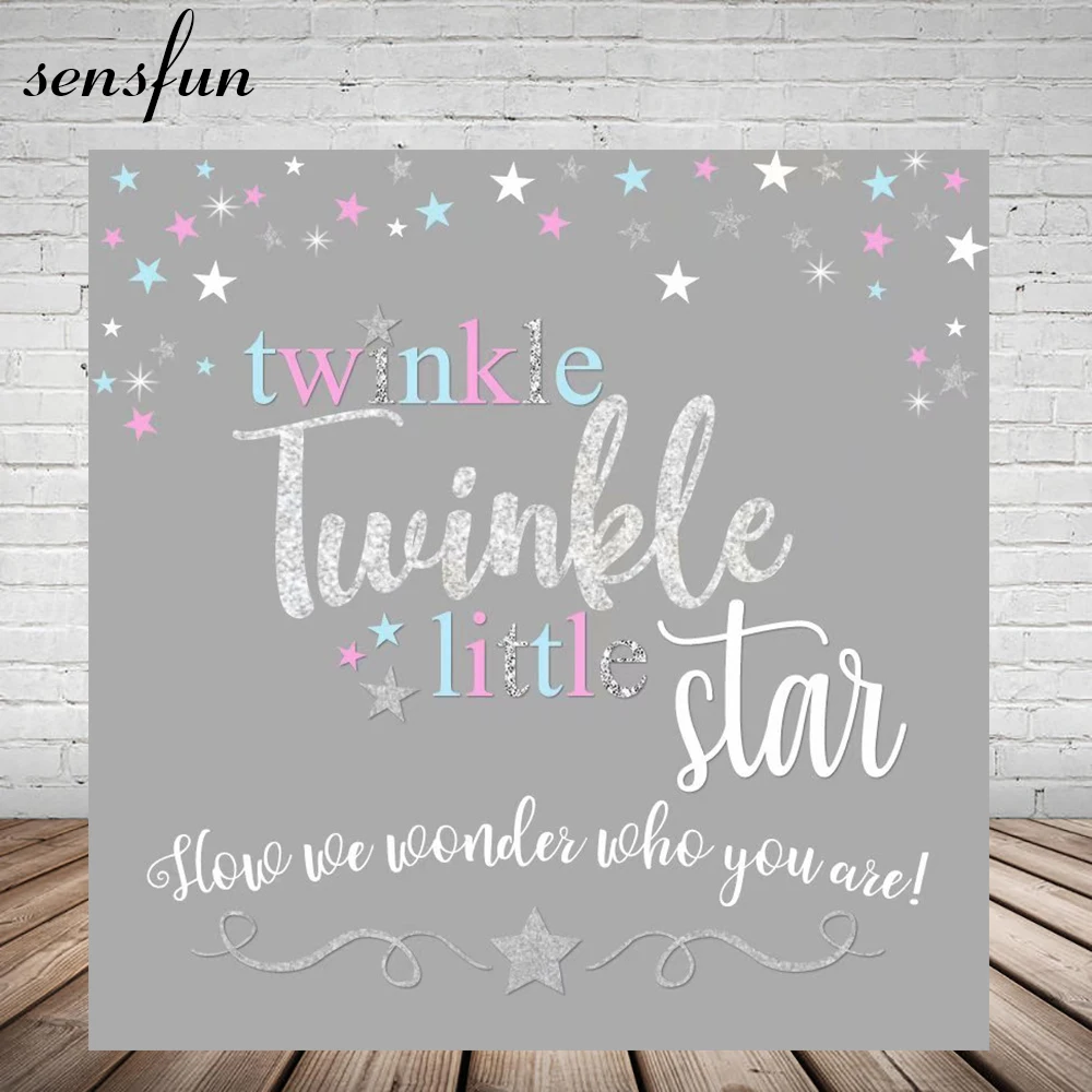 Sensfun Blue Pink Twinkle Little Star Baby Shower Birthday Party Backdrop Gray Children Backgrounds For Photo Studio Vinyl
Sensfun Blue Pink Twinkle Little Star Baby Shower Birthday Party Backdrop Gray Children Backgrounds For Photo Studio Vinyl