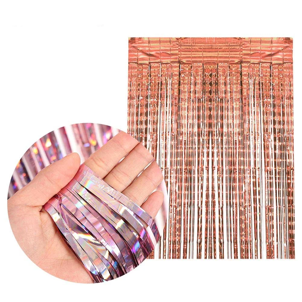 2/3M Rainbow Backdrop Foil Curtains Photography Background Supplies Birthday Party Photo Backdrop Decoration
2/3M Rainbow Backdrop Foil Curtains Photography Background Supplies Birthday Party Photo Backdrop Decoration