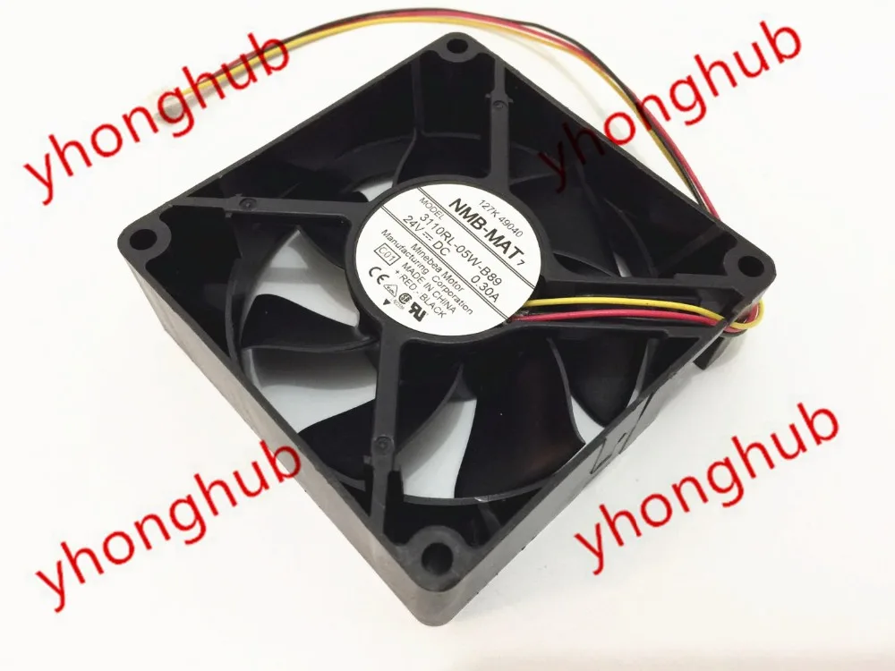 NMB-MAT 3110RL-05W-B89 C01 DC 24V 0.30A 3-проводной 80x80x25 мм вентилятор охлаждения сервера
NMB-MAT 3110RL-05W-B89 C01 DC 24V 0.30A 3-проводной 80x80x25 мм вентилятор охлаждения сервера
