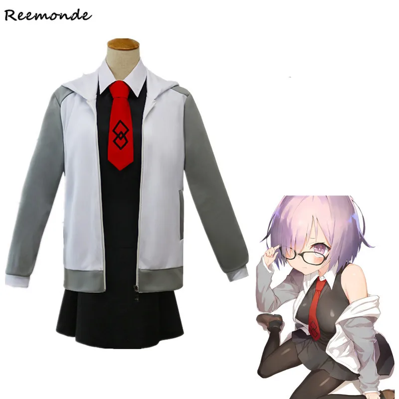 Fate/Grand Order Cosplay Costume Mash Kyrielight Matthew Kyrielight School Uniform Synthetic Wigs Hair Girl Women Casual clothes
Fate/Grand Order Cosplay Costume Mash Kyrielight Matthew Kyrielight School Uniform Synthetic Wigs Hair Girl Women Casual clothes