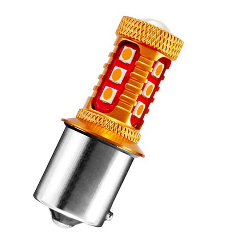1156PY 7507 PY21W BAU15S Super Bright 1000Lm 3030 LED Car Rear Direction Indicator Auto Front Turn Signals Light Amber Yellow
1156PY 7507 PY21W BAU15S Super Bright 1000Lm 3030 LED Car Rear Direction Indicator Auto Front Turn Signals Light Amber Yellow