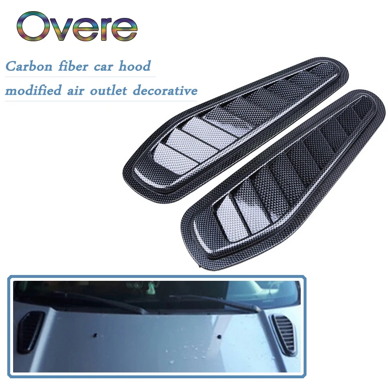 Overe 1Set Carbon Fiber Car Air Flow Vent Intake Hood Scoop Vent Bonnet Cover For BMW E60 E36 E46 E90 E39 E30 F30 F10 F20 X5 E53
Overe 1Set Carbon Fiber Car Air Flow Vent Intake Hood Scoop Vent Bonnet Cover For BMW E60 E36 E46 E90 E39 E30 F30 F10 F20 X5 E53