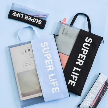 1pcs Cute Stationery Paper Bag Korea Clean Bag Stationery Transparent Grid Zipper Bag Student Kit
1pcs Cute Stationery Paper Bag Korea Clean Bag Stationery Transparent Grid Zipper Bag Student Kit