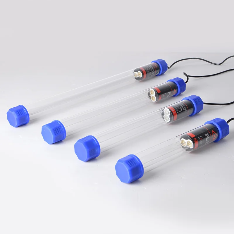 Aquarium, garden pond ultraviolet germicidal lamp, diving disinfection germicidal lamp. Algae removal, purified water quality.
Aquarium, garden pond ultraviolet germicidal lamp, diving disinfection germicidal lamp. Algae removal, purified water quality.
