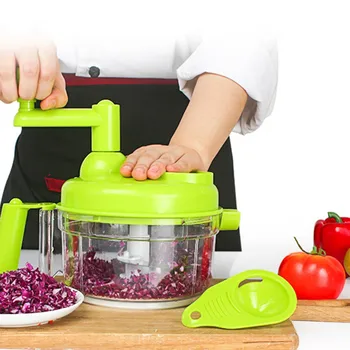 Multi-Function Kitchen Manual Food Processor Household Meat Grinder Vegetable Chopper Quick Shredder Green Cutter Egg Blender
Multi-Function Kitchen Manual Food Processor Household Meat Grinder Vegetable Chopper Quick Shredder Green Cutter Egg Blender