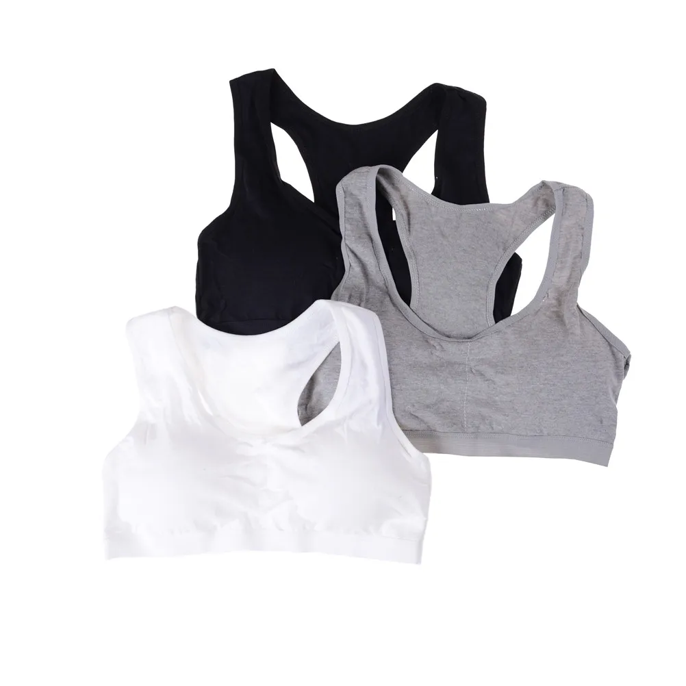 1Pc Solid Color Cotton Baby Girls Bras Young Girls Underwear For Sport Small Training Puberty Bras Undergarment Clothes
1Pc Solid Color Cotton Baby Girls Bras Young Girls Underwear For Sport Small Training Puberty Bras Undergarment Clothes