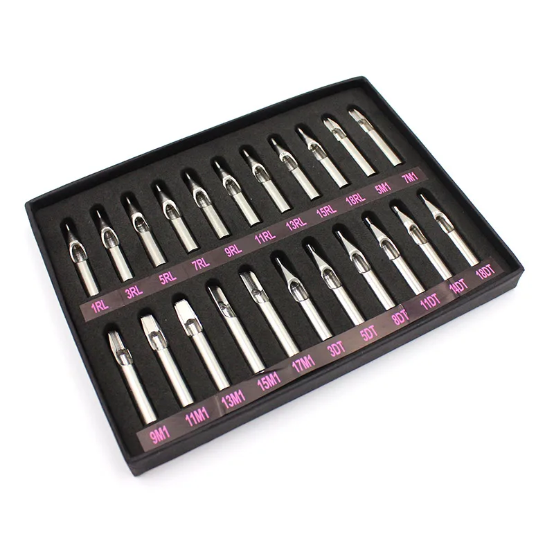 High Quality 22PCS 304 Stainless Steel Tattoo Tips Kit Tattoo Nozzle Tips Mixed Set For Tattoo Accessories Free Shipping
High Quality 22PCS 304 Stainless Steel Tattoo Tips Kit Tattoo Nozzle Tips Mixed Set For Tattoo Accessories Free Shipping