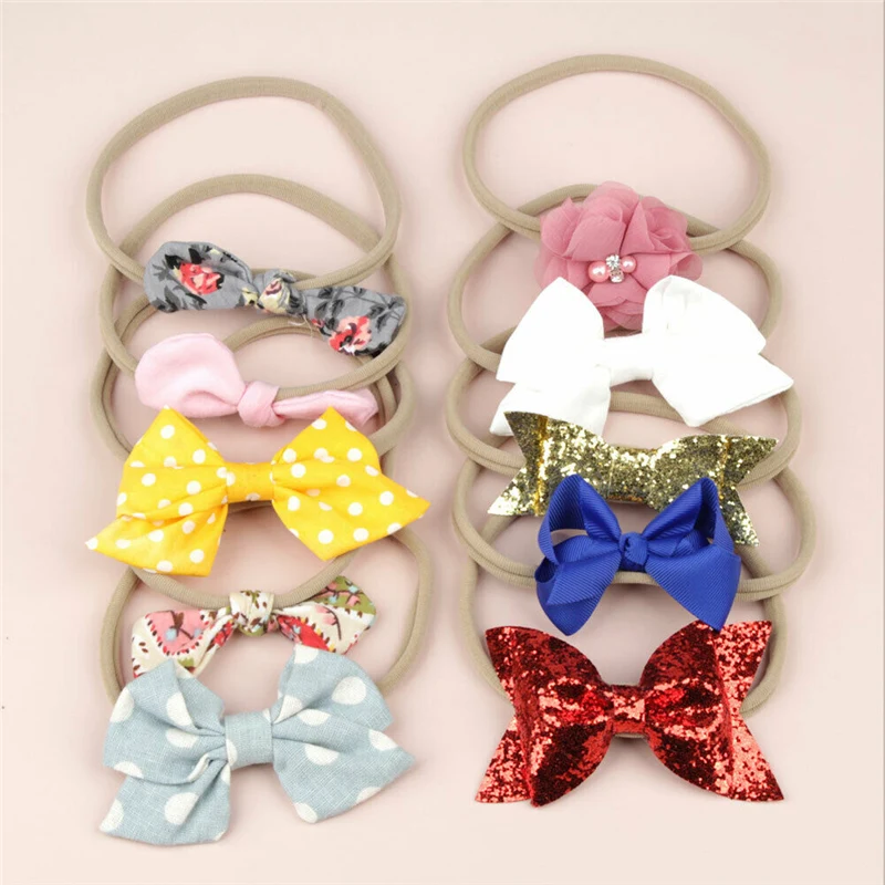 10 Pcs/Set Floral Bows Baby Headband Dot Bowknot Headband Baby Girl Headwears Nylon Kids Hair Band Girls Hair Accessories
10 Pcs/Set Floral Bows Baby Headband Dot Bowknot Headband Baby Girl Headwears Nylon Kids Hair Band Girls Hair Accessories