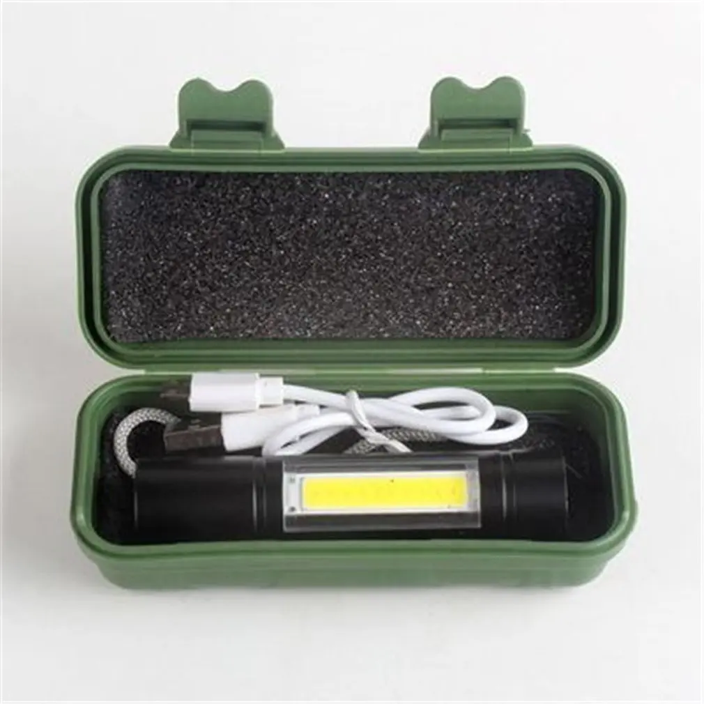 Aluminum Alloy COB Flashlight High Power LED Waterproof Outdoor Emergency Camping Hiking Hunting Torch Flashlight
Aluminum Alloy COB Flashlight High Power LED Waterproof Outdoor Emergency Camping Hiking Hunting Torch Flashlight