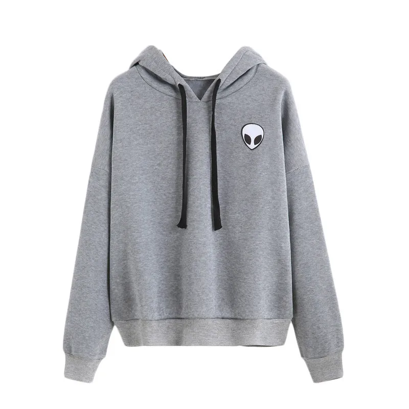 2019 Winter Autumn Women Pullover Sweatshirt Alien UFO Printed Tumblr Harajuku Thicken Warm Female Hoodies Clothes
2019 Winter Autumn Women Pullover Sweatshirt Alien UFO Printed Tumblr Harajuku Thicken Warm Female Hoodies Clothes