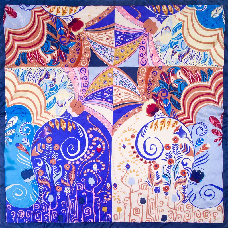 100% Silk Scarf Women Scarf Zentangle Scarf Hijab Silk Bandana 2019 Flower Foulard Middle Square Silk Scarf Hot Gift for Lady
100% Silk Scarf Women Scarf Zentangle Scarf Hijab Silk Bandana 2019 Flower Foulard Middle Square Silk Scarf Hot Gift for Lady