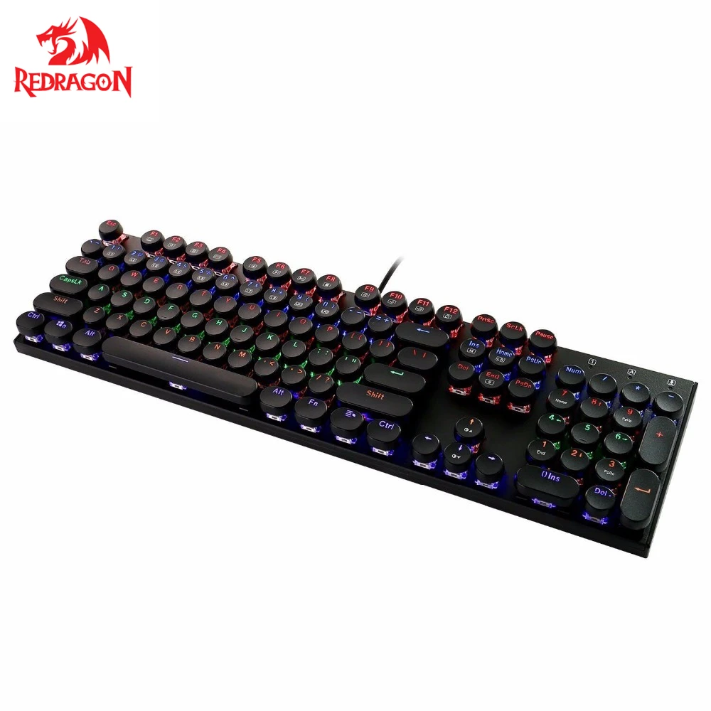 Клавиатура Redragon K350S, в стиле ретро, со светодиодной подсветкой, 104 клавиш, компактная, синяя
Клавиатура Redragon K350S, в стиле ретро, со светодиодной подсветкой, 104 клавиш, компактная, синяя