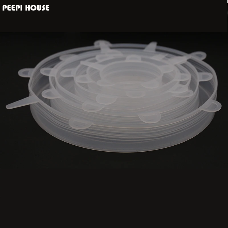 Silicone Stretch Fresh-Keeping-Lids, Reusable Silicone Food Covers, Durable Expandable Lids to Keep Food Fresh
Silicone Stretch Fresh-Keeping-Lids, Reusable Silicone Food Covers, Durable Expandable Lids to Keep Food Fresh