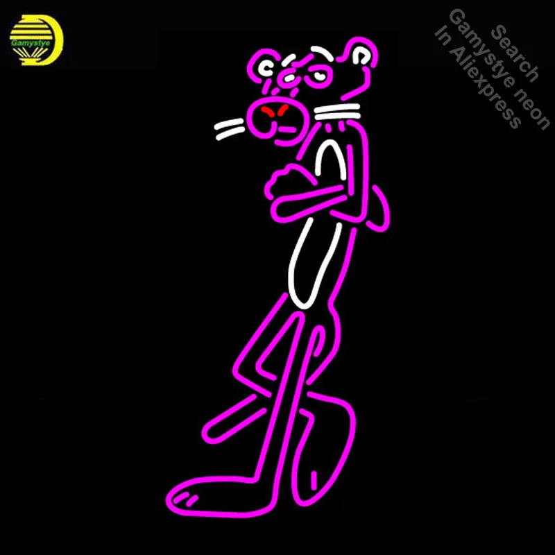 Neon Signs For Sale >> 2019 Pink Panther Neon Sign Neon Light Sign Arcade Lamp Galss Tubes Neon Signs For Sale >> 2019 Pink Panther Neon Sign Neon Light Sign Arcade Lamp Galss Tubes