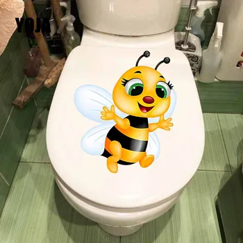 YOJA 19.2X23CM Cute Bee Toilet Decal Home Wall Sticker Decor Funny Animal Cartoon T5-0933
YOJA 19.2X23CM Cute Bee Toilet Decal Home Wall Sticker Decor Funny Animal Cartoon T5-0933