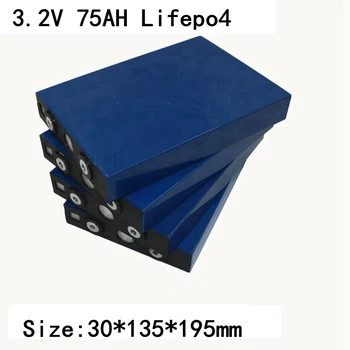 4pcs Original Great 75Ah Lifepo4 3.2v Cell Prismatic LiFePo4 Battery Pack 3C Discharge Diy 12V Electric Vehicle Car Solar Panel
4pcs Original Great 75Ah Lifepo4 3.2v Cell Prismatic LiFePo4 Battery Pack 3C Discharge Diy 12V Electric Vehicle Car Solar Panel