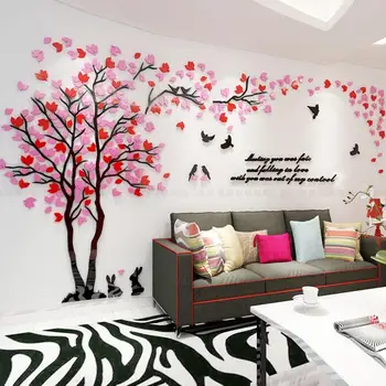 3D Tree Bird Pattern Self-adhesion Acrylic Wall Sticker for Living Room TV Background Decor
3D Tree Bird Pattern Self-adhesion Acrylic Wall Sticker for Living Room TV Background Decor