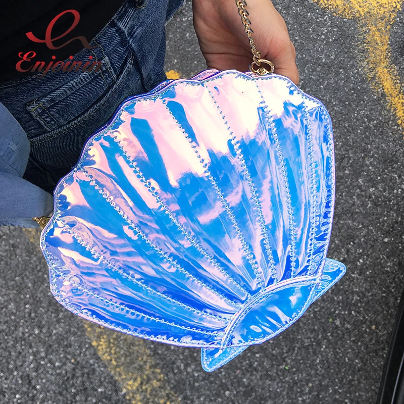 New laser material shell shape colorful pu female chain purse crossbody mini messenger bag ladies gift shoulder bag handbag flap
New laser material shell shape colorful pu female chain purse crossbody mini messenger bag ladies gift shoulder bag handbag flap