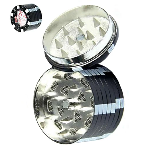 HOT Metal Three Layers Poker Style Herbal Herb Tobacco Grinder Hand Muller Black for Smoking Pipe Accessories 9219
HOT Metal Three Layers Poker Style Herbal Herb Tobacco Grinder Hand Muller Black for Smoking Pipe Accessories 9219