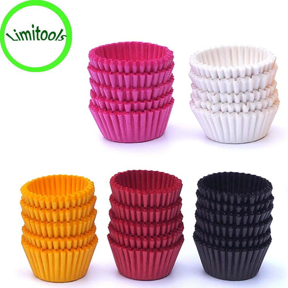 333# 1000Pcs Mini Chocalate Paper Liners Baking Muffin Cake Cupcake Bakeware Cases Solid Color
333# 1000Pcs Mini Chocalate Paper Liners Baking Muffin Cake Cupcake Bakeware Cases Solid Color