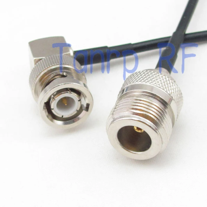 8in N female jack to BNC male right angle RF connector adapter 20CM Pigtail coaxial jumper cable RG174 extension
8in N female jack to BNC male right angle RF connector adapter 20CM Pigtail coaxial jumper cable RG174 extension