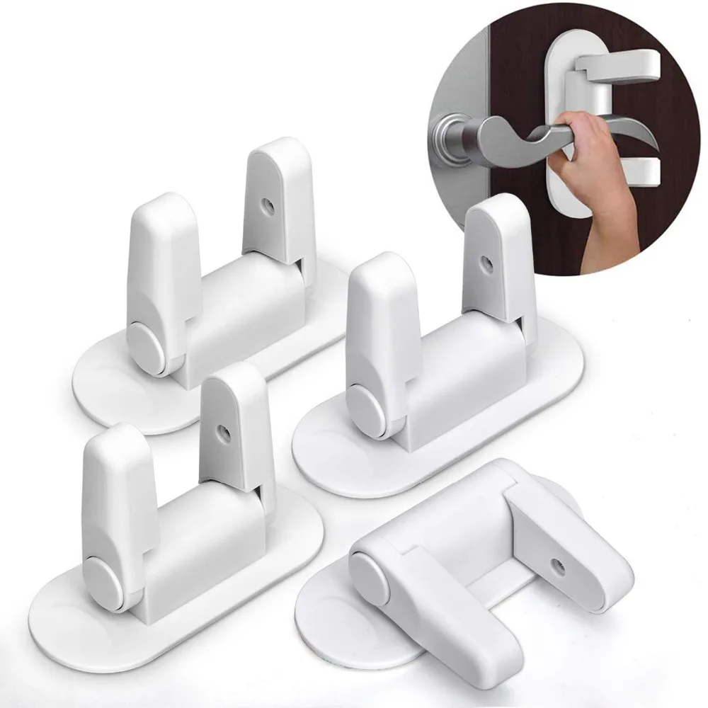 1Pc Baby Safety Lock Door Lever Lock Child/Pets Proof Door Handle Lock With 3 m Adhesive Lever Handle Sweep Latch
1Pc Baby Safety Lock Door Lever Lock Child/Pets Proof Door Handle Lock With 3 m Adhesive Lever Handle Sweep Latch