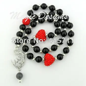 YH-PB25 5pcs/lot Onyx Islam Prayer Beads Muslim Allah Misbaha Sibha 33 Beads with Rhinestone Heart
YH-PB25 5pcs/lot Onyx Islam Prayer Beads Muslim Allah Misbaha Sibha 33 Beads with Rhinestone Heart