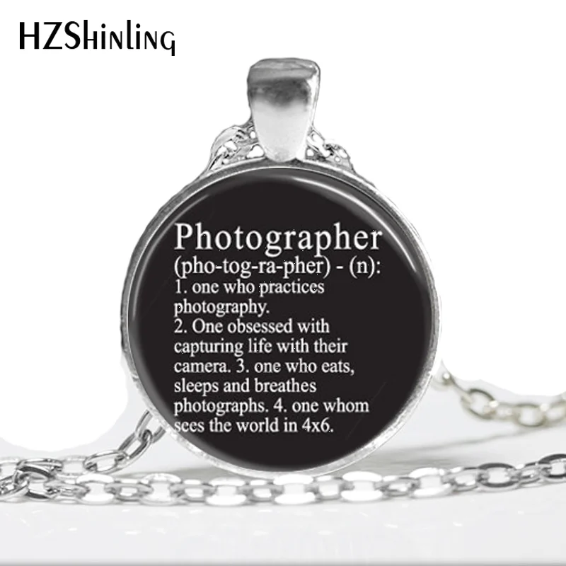 Hot glass dome jewelry Photographer Dictionary Definition Photography Camera Jewelry Art Glass Dome Pendant Necklace HZ1
Hot glass dome jewelry Photographer Dictionary Definition Photography Camera Jewelry Art Glass Dome Pendant Necklace HZ1