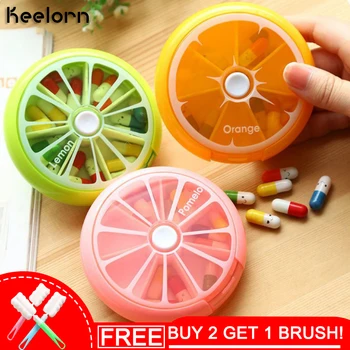 Keelorn 9*2.5cm 7 Days Weekly Rotating Pill Box Travel Pill Case Splitter Pill Organizer Medicine Box Water Bottles
Keelorn 9*2.5cm 7 Days Weekly Rotating Pill Box Travel Pill Case Splitter Pill Organizer Medicine Box Water Bottles