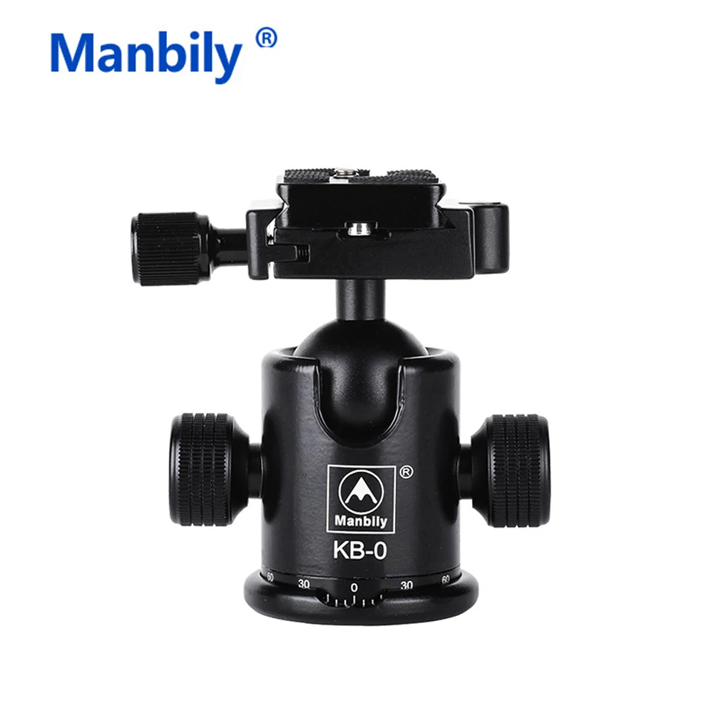 Manbily KB-0 Camera Tripod Ball Head Aluminum Ballhead Panoramic Head Sliding Rail Head W 2 Built-in Spirit Levels DSLR Shooting
Manbily KB-0 Camera Tripod Ball Head Aluminum Ballhead Panoramic Head Sliding Rail Head W 2 Built-in Spirit Levels DSLR Shooting