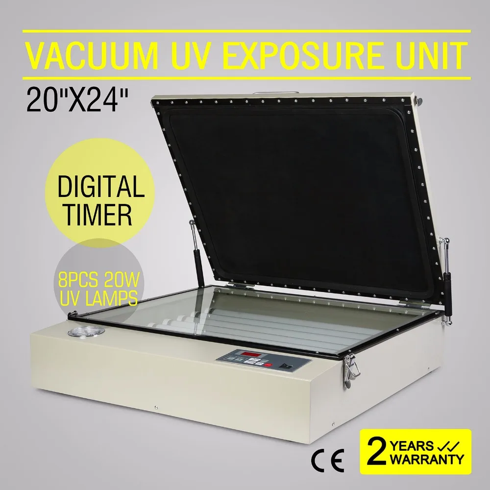 Brand New Precise 20"x24" Vacuum UV Exposure Unit Screen Printing With Vacuum Pump
Brand New Precise 20"x24" Vacuum UV Exposure Unit Screen Printing With Vacuum Pump