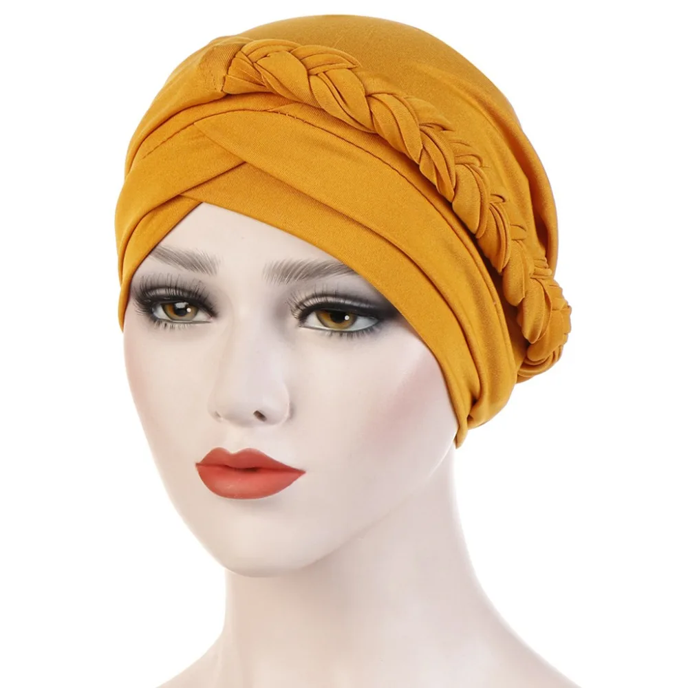 9 Colors Women Milk Fiber Muslim Turban Hat Plain Solid Color Single Side Chunky Braid Hair Loss Chemo Cap Pleated Wrap
9 Colors Women Milk Fiber Muslim Turban Hat Plain Solid Color Single Side Chunky Braid Hair Loss Chemo Cap Pleated Wrap