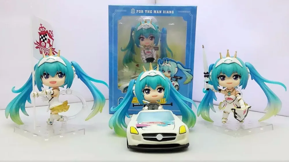 Anime Figure 10 CM 3PCS/SET Hatsune Miku Racing Ver. PVC Mini Action Figure Toy Doll Model Collectibles
Anime Figure 10 CM 3PCS/SET Hatsune Miku Racing Ver. PVC Mini Action Figure Toy Doll Model Collectibles