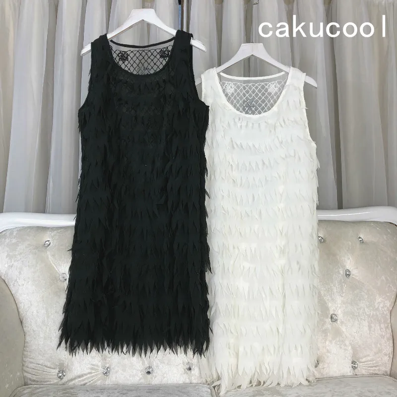 Cakucool Summer Sundress Sexy Backless Pearls Beading Vestido Feathers Furry Slim Cute Sweet Mini Dresses Party Club white black
Cakucool Summer Sundress Sexy Backless Pearls Beading Vestido Feathers Furry Slim Cute Sweet Mini Dresses Party Club white black