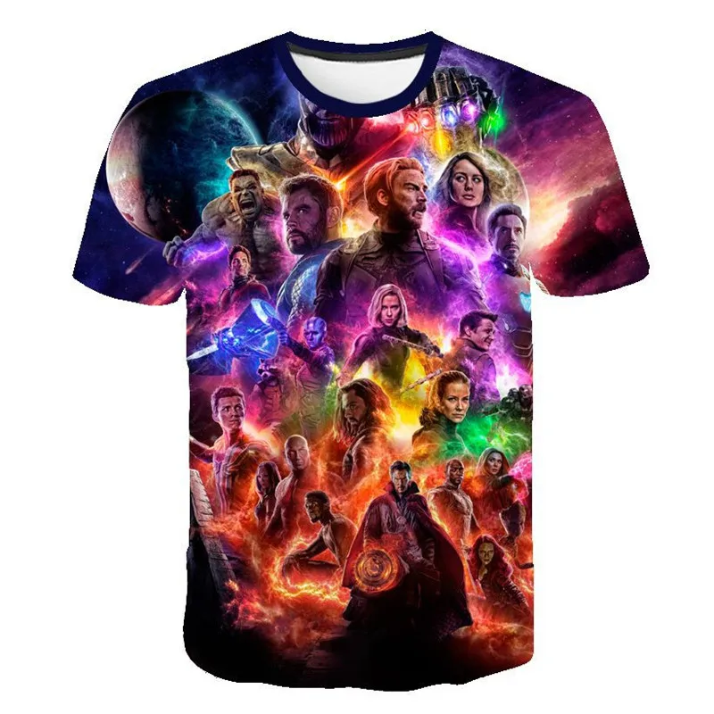 2019 New Marvel Avengers 4 final t shirt 3d print superhero America Kids T shirt Cosplay T shirt summer fashion Children t shirt
2019 New Marvel Avengers 4 final t shirt 3d print superhero America Kids T shirt Cosplay T shirt summer fashion Children t shirt