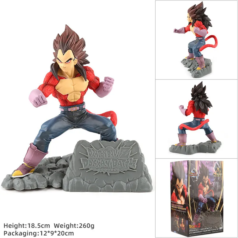 2019 Dragon Ball Z Vegeta Super Saiyan 4 Anniversary Battle 4th Figure Action Figure DBZ Goku Vegeta Collection Model 15cm
2019 Dragon Ball Z Vegeta Super Saiyan 4 Anniversary Battle 4th Figure Action Figure DBZ Goku Vegeta Collection Model 15cm