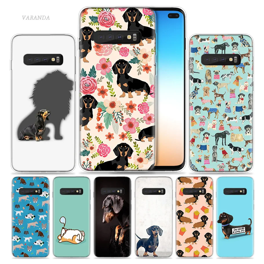 The Dachshund Flowers Case for Samsung Galaxy S8 S9 S10 5G S10e S7 Note 8 9 10 J4 J6 Plus J5 J8 2018 J3 Silicone Phone Bags Caso
The Dachshund Flowers Case for Samsung Galaxy S8 S9 S10 5G S10e S7 Note 8 9 10 J4 J6 Plus J5 J8 2018 J3 Silicone Phone Bags Caso