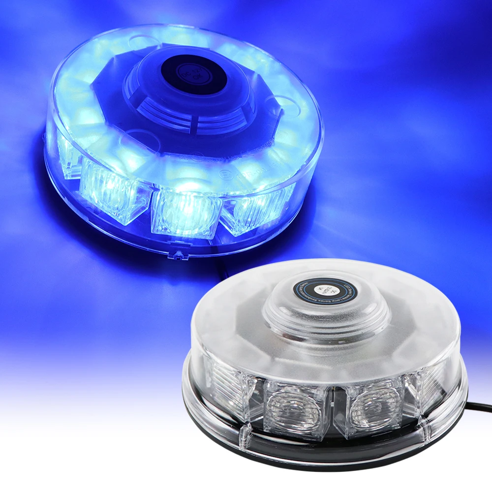 30W Car Truck Roof Top Flashing Strobe Emergency Light DC 12V 24V 10 LED Truck Police Fireman Warning Lights Blue
30W Car Truck Roof Top Flashing Strobe Emergency Light DC 12V 24V 10 LED Truck Police Fireman Warning Lights Blue