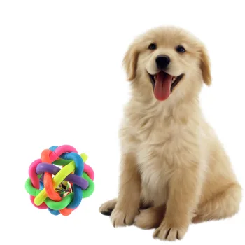 1pcs colorful ball pet toy dog toy cat toy with bell for small medium large dog Chihuahua Yorkshire Poodle pet product hot
1pcs colorful ball pet toy dog toy cat toy with bell for small medium large dog Chihuahua Yorkshire Poodle pet product hot