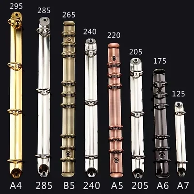A4 B5 A5 A6 A7 Loose leaf Spiral notebook metal clip ring binder 1.5/2/3cm diameter DIY fill paper storage folder accessories
A4 B5 A5 A6 A7 Loose leaf Spiral notebook metal clip ring binder 1.5/2/3cm diameter DIY fill paper storage folder accessories