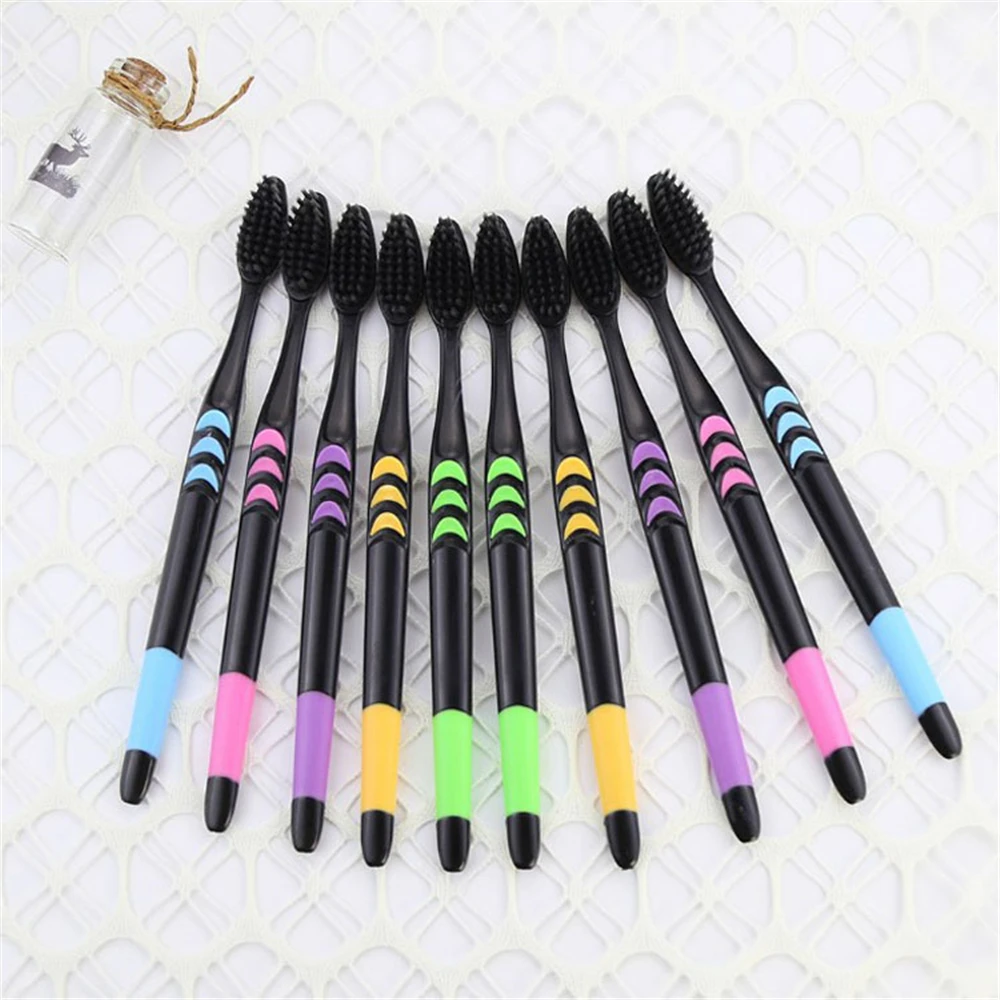 10Pcs Toothbrush Double Ultra Soft Toothbrush Bamboo Charcoal Nano Brush Tooth Brush Dental Oral Care Hygiene Teeth Brush
10Pcs Toothbrush Double Ultra Soft Toothbrush Bamboo Charcoal Nano Brush Tooth Brush Dental Oral Care Hygiene Teeth Brush