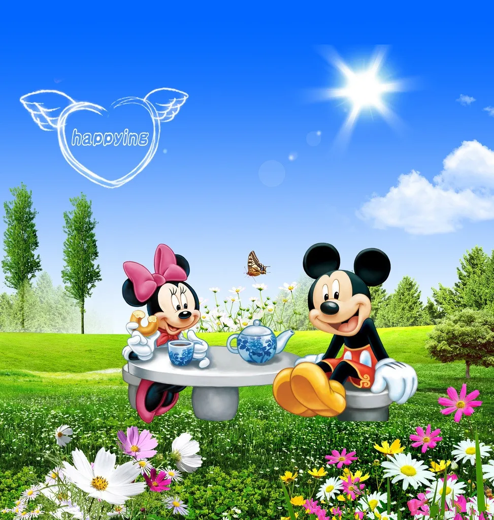 Mickey Mouse theme Vinyl Custom Photography Backdrops Prop Studio Background NMLS-1002
Mickey Mouse theme Vinyl Custom Photography Backdrops Prop Studio Background NMLS-1002