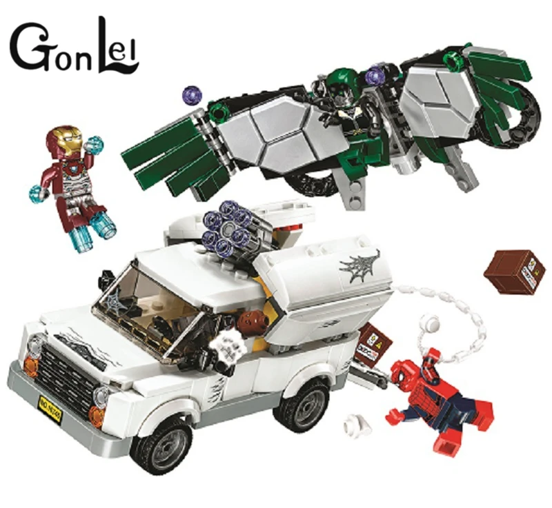 10746 SpiderMan Super Heroes Homecoming Building Blocks DIY Educational Bricks toys gift Compatible With Legoingly 76083
10746 SpiderMan Super Heroes Homecoming Building Blocks DIY Educational Bricks toys gift Compatible With Legoingly 76083