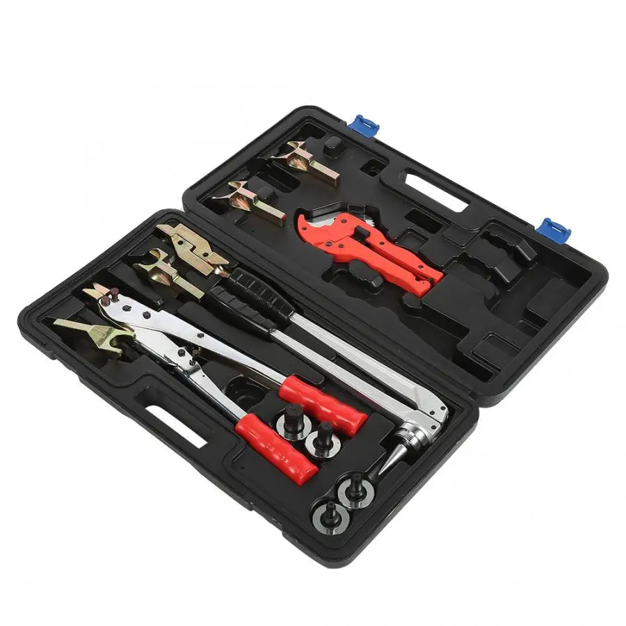 Household Tool Set Woodworking Tool Set PEX-1632M Manual Pipe Flaring Tube Expander Tool Kit For Machine Maintenance Drill Bit
Household Tool Set Woodworking Tool Set PEX-1632M Manual Pipe Flaring Tube Expander Tool Kit For Machine Maintenance Drill Bit