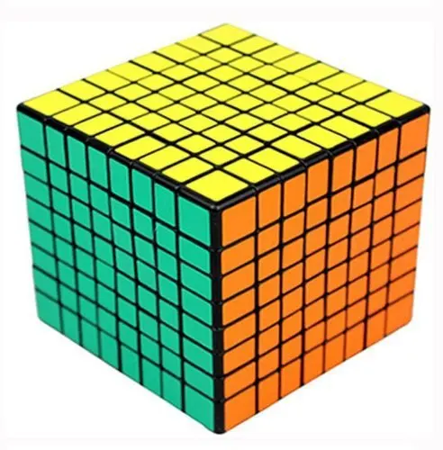 Hot ! Shengshou Puzzle Cube 8x8 Speed Cube - Black