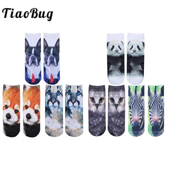TiaoBug 3 Pairs/Pack Summer Unisex Funny Kawaii Cartoon Animals Cotton Short Ankle Socks Cute Panda Dog Owl Couple Boat Socks
TiaoBug 3 Pairs/Pack Summer Unisex Funny Kawaii Cartoon Animals Cotton Short Ankle Socks Cute Panda Dog Owl Couple Boat Socks