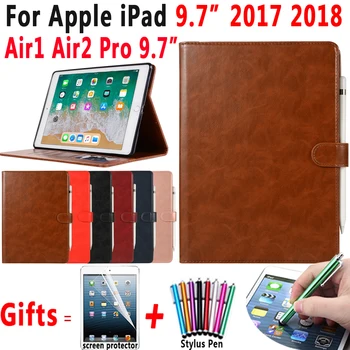 Premium Leather Sleep Awake Flip Wallet Case for Apple New iPad 9.7 2017 2018 Air 1 2 5 6 Pro 9.7 5th 6th Generation Cover Funda
Premium Leather Sleep Awake Flip Wallet Case for Apple New iPad 9.7 2017 2018 Air 1 2 5 6 Pro 9.7 5th 6th Generation Cover Funda