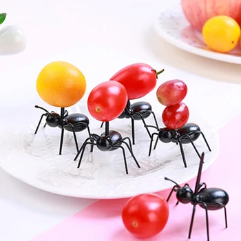 12pcs/set Ant Shape Kitchen Toy Baby Pretend Play Game Cute Fruit Fork Toys for Kids Girl Boy DIY Cake Food Pick Birthday Party
12pcs/set Ant Shape Kitchen Toy Baby Pretend Play Game Cute Fruit Fork Toys for Kids Girl Boy DIY Cake Food Pick Birthday Party