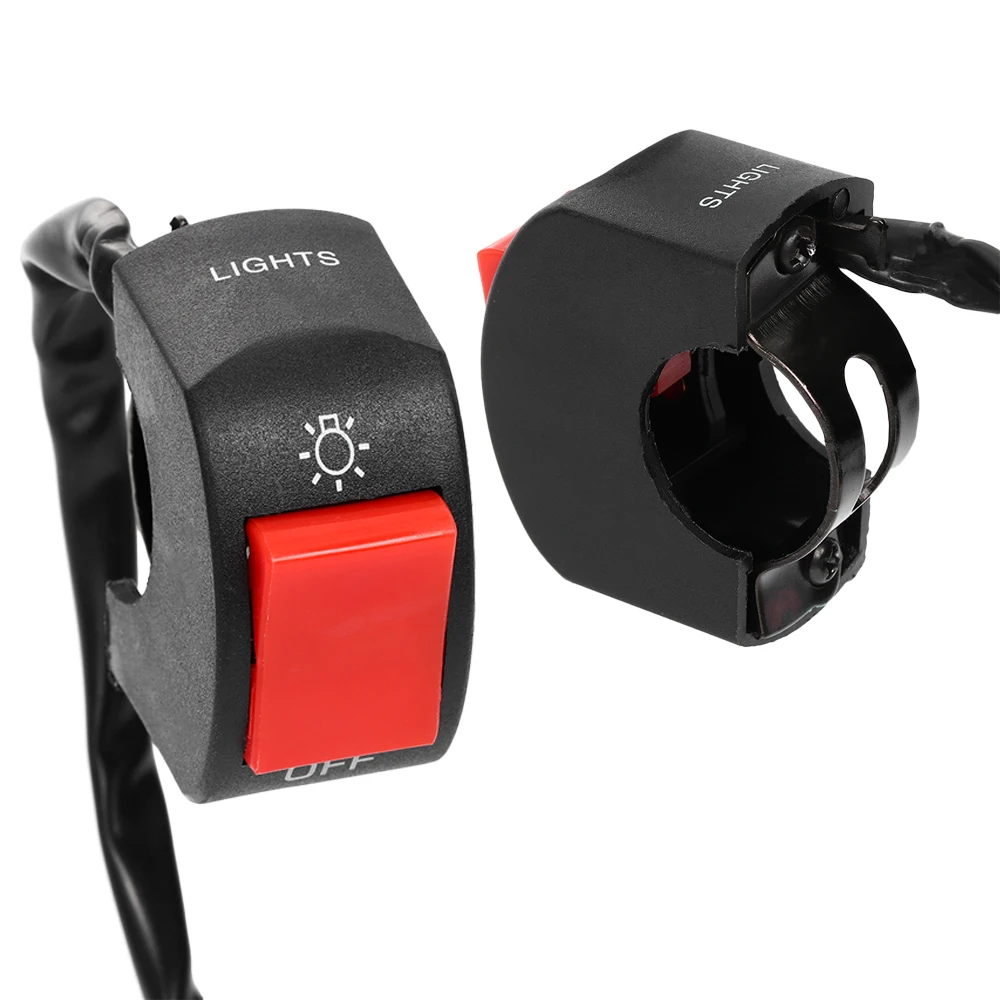ON/OFF Button Connector push button switch Moto Controller Handlebar Switches Fog Spot Light Electrical System Parts Accessories
ON/OFF Button Connector push button switch Moto Controller Handlebar Switches Fog Spot Light Electrical System Parts Accessories