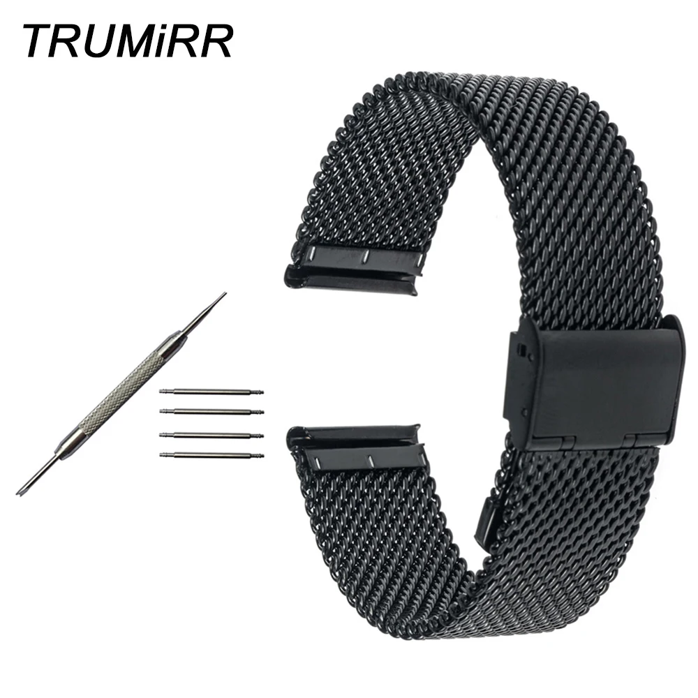Milanese Watchband 18mm 20mm 22mm 24mm for Rado Men Women Watch Band Stainless Steel Strap Wrist Belt Bracelet Black Gold Silver
Milanese Watchband 18mm 20mm 22mm 24mm for Rado Men Women Watch Band Stainless Steel Strap Wrist Belt Bracelet Black Gold Silver